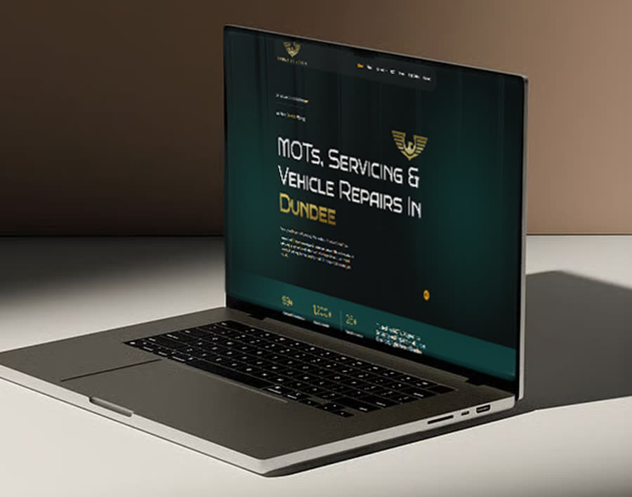 Tannadice Motors — work by Discovery Digital.
